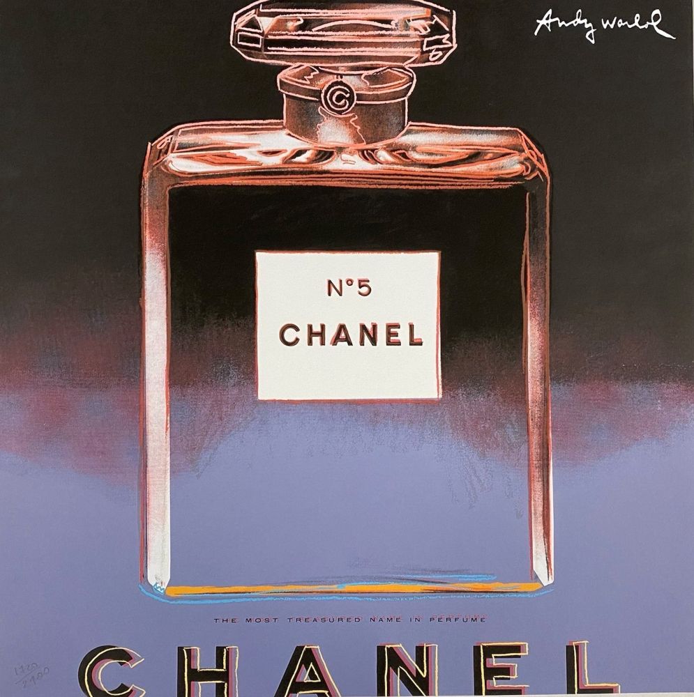 Гашение Warhol - Chanel No. 5 (Blue),