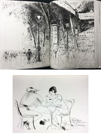 Иллюстрированная Книга De Segonzac - Charles-Louis Philippe : BUBU DE MONTPARNASSE. Avec dessin original et suites (1929).