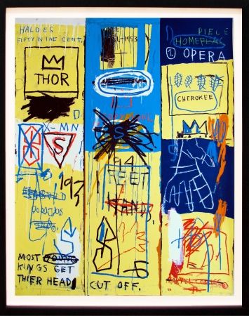 Сериграфия Basquiat - Charles the First
