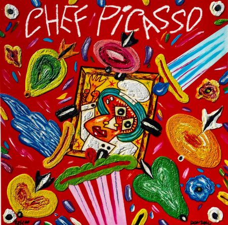 Сериграфия Donzelli - Chef Picasso