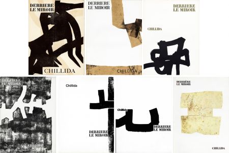 Иллюстрированная Книга Chillida - CHILLIDA : Collection complète des 7 volumes de la revue DERRIÈRE LE MIROIR consacrés à Chillida (parus de 1956 à 1980)