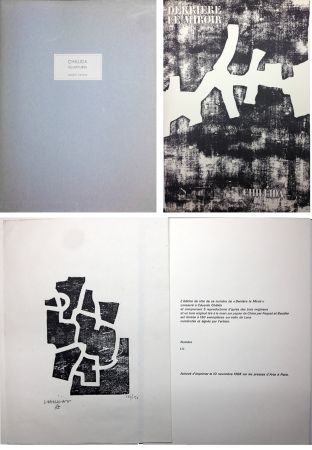 Иллюстрированная Книга Chillida - CHILLIDA SCULPTURES. Derrière Le Miroir n° 174. Nov. 1968. TIRAGE DE LUXE SIGNÉ.