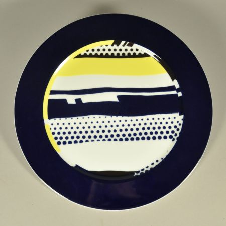 Сериграфия Lichtenstein - China Plate