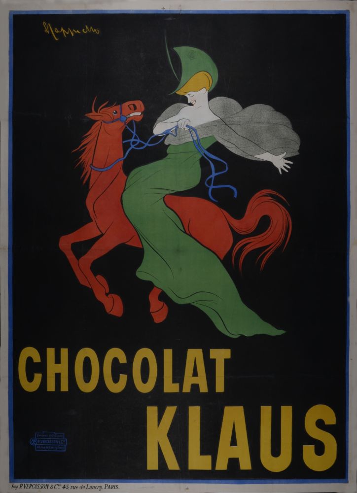 Литография Cappiello - Chocolat Klaus, 1903