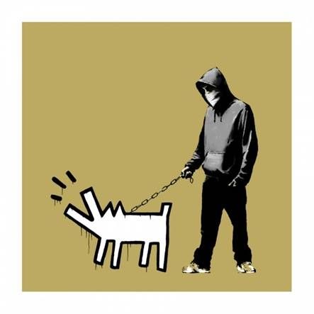 Сериграфия Banksy - Choose Your Weapon - Khaki