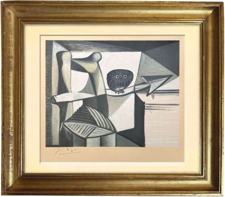 Литография Picasso - Chouette dans un Intérieur