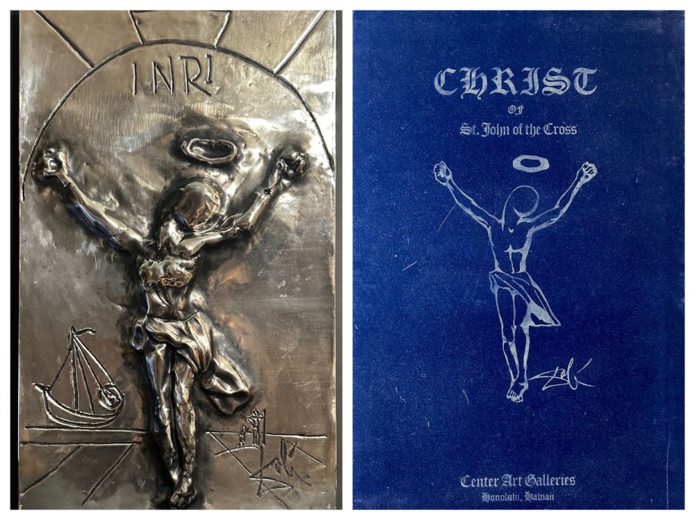 Многоэкземплярное Произведение Dali - Christ of St. John on The Cross silver Bas Relief