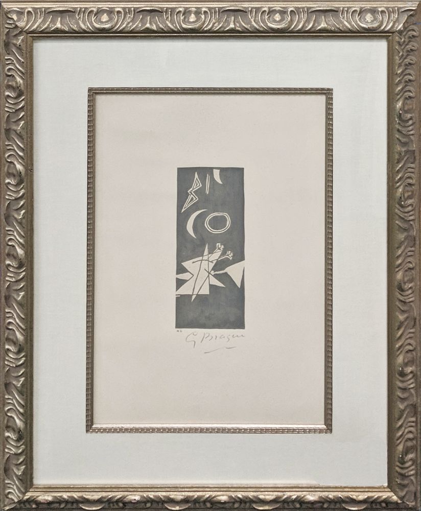 Литография Braque - CIEL GRIS II