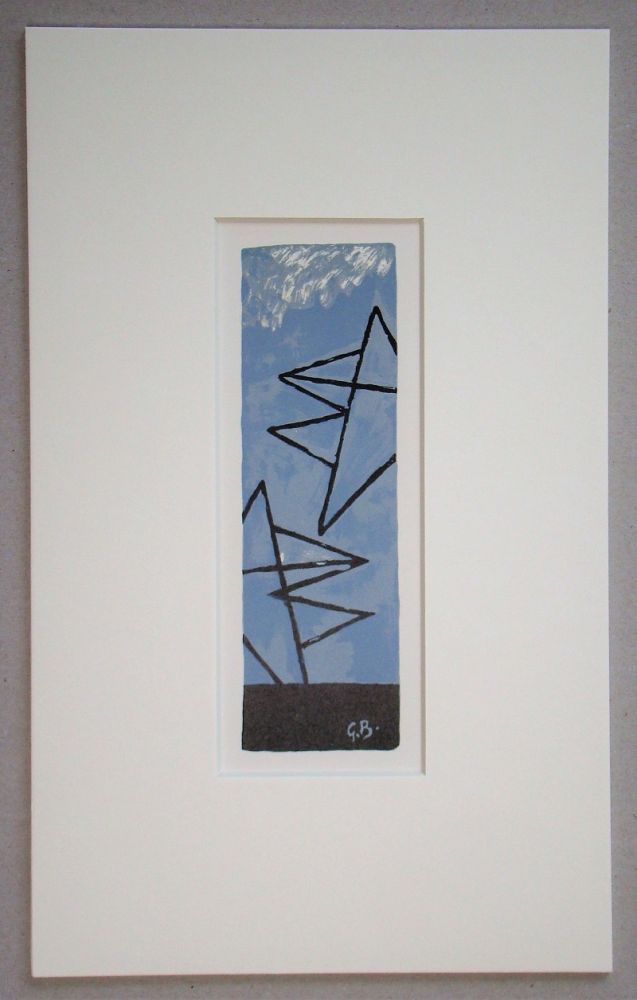 Литография Braque (After) - Ciel Gris II.