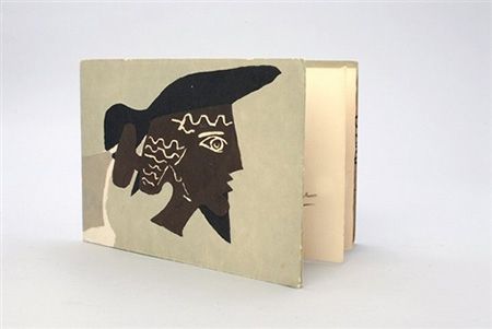 Иллюстрированная Книга Braque - Cinq poésie en hommage à Braque