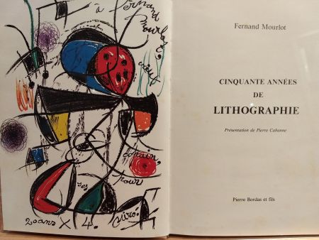 Иллюстрированная Книга Miró (After) - Cinquante annees De lithographie