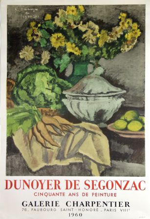 Литография Dunoyer De Segonzac - Cinquante Ans de Peintures