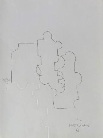 Офорт Chillida - Cioran XXVIII