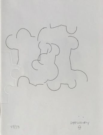 Акватинта Chillida - Cioran XXX