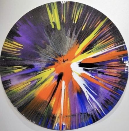 Многоэкземплярное Произведение Hirst - Circle Spin