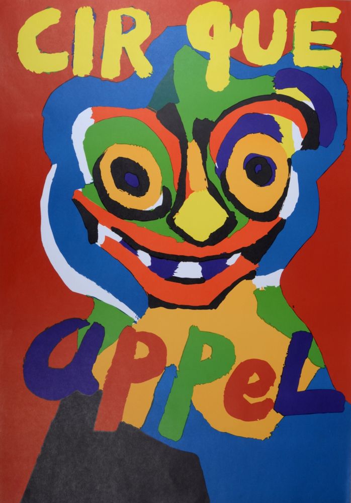 Литография Appel - Cirque, 1970
