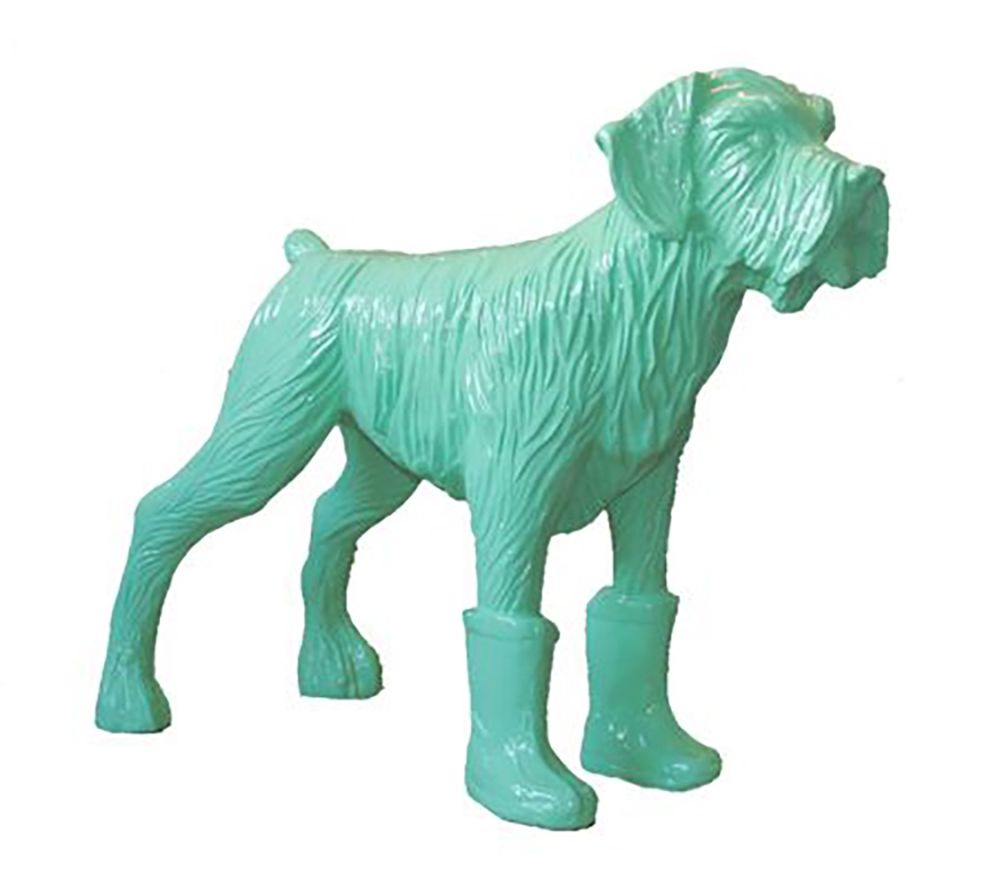 Многоэкземплярное Произведение Sweetlove - Cloned pistachio dog with plastic boots