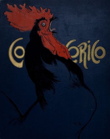 Литография Steinlen - Cocorico (cover)