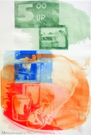 Intaglio Rauschenberg - Collateral, from Ground Rules