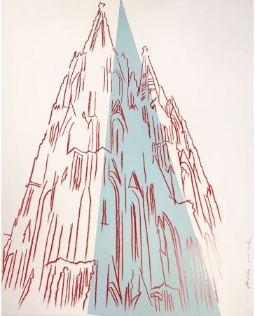 Сериграфия Warhol - Cologne Cathedral IIB.361
