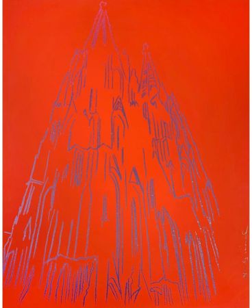 Сериграфия Warhol - Cologne Cathedral IIB.362