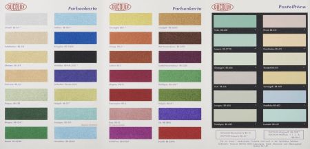 Сериграфия Hirst - Colour chart, glitter (H3)