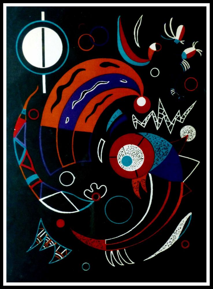 Литография Kandinsky - COMETES