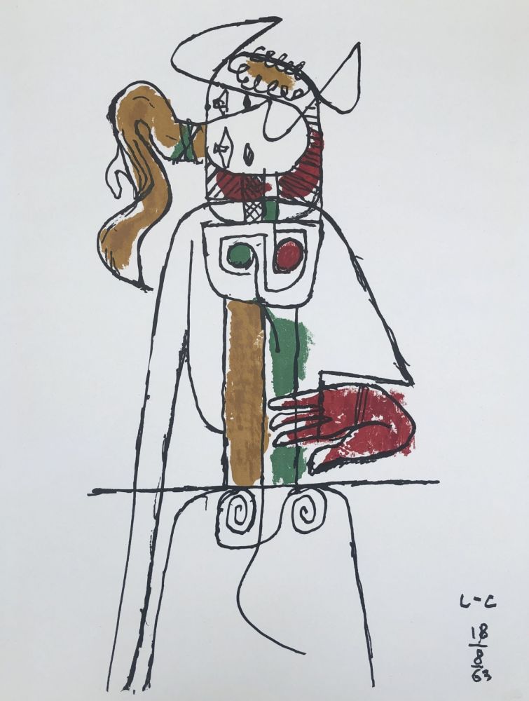 Литография Le Corbusier - Composition
