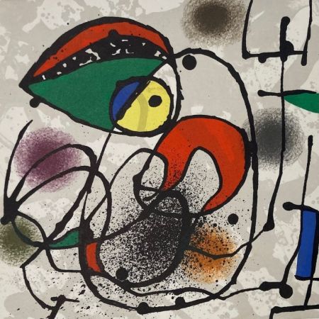 Литография Miró - Composition 