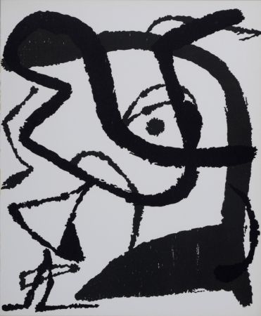 Гравюра На Дереве Miró - Composition