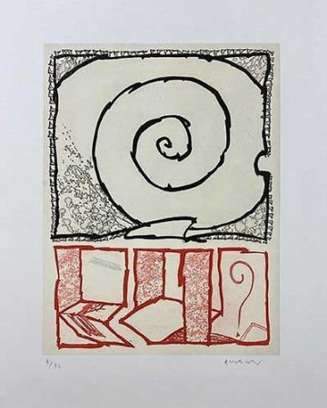 Гравюра Alechinsky - Composition