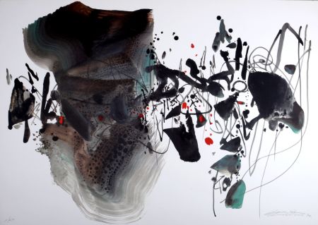 Литография Chu Teh Chun  - Composition