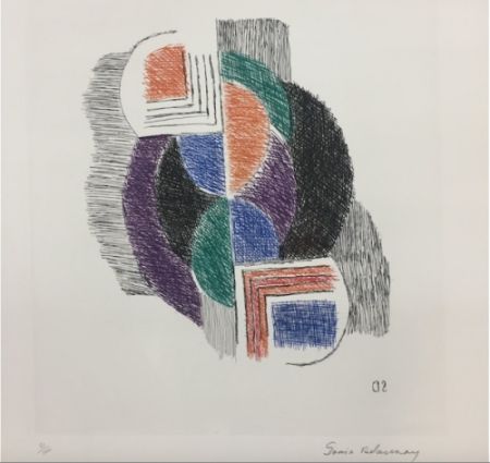Гравюра Delaunay - Composition