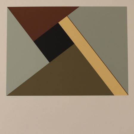 Литография Heurtaux - COMPOSITION - EXACTA FROM CONSTRUCTIVISM TO SYSTEMATIC ART 1918-1985