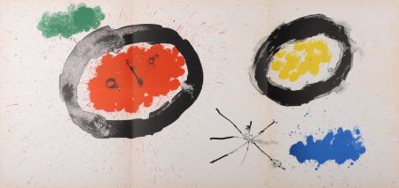 Литография Miró - Composition, 1961