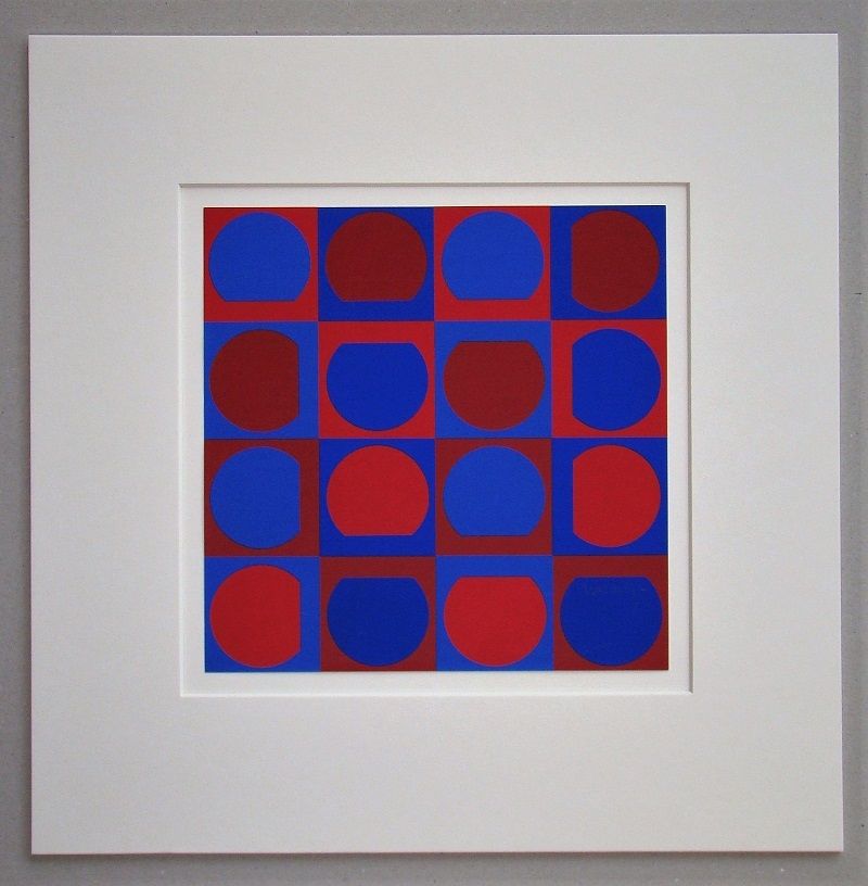 Сериграфия Vasarely - Composition 1964