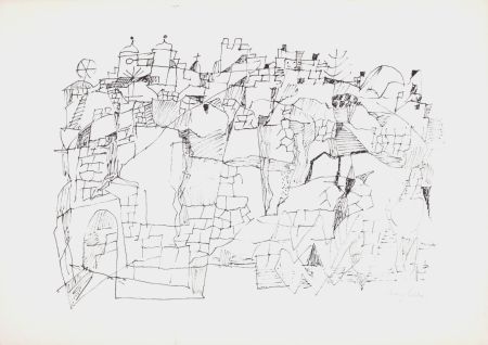 Литография Bargheer - Composition, 1965