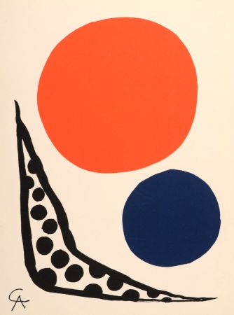 Литография Calder - Composition, 1965.