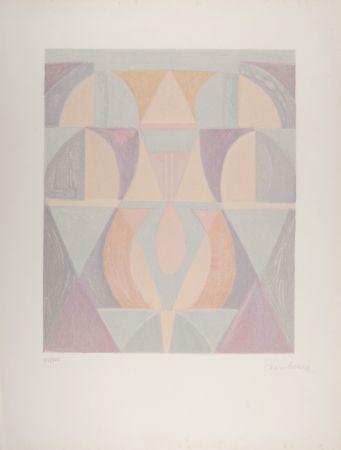 Литография Charchoune - Composition, 1971 - Hand-signed