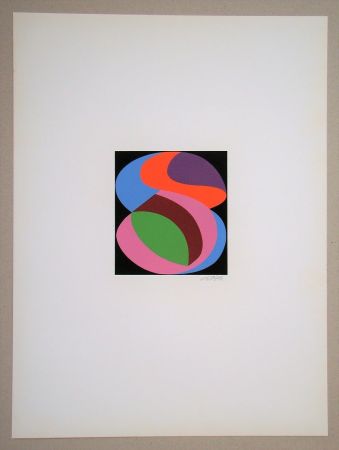 Сериграфия Béöthy Steiner - Composition, 1972