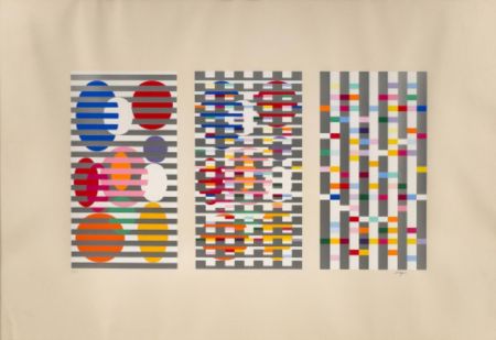 Сериграфия Agam - Composition 2