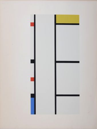 Сериграфия Mondrian - Composition 35-42, 1957