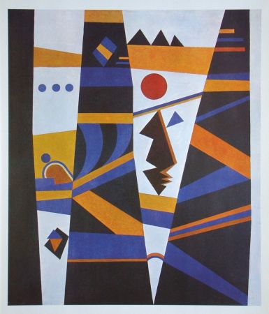 Гашение Kandinsky (After) - Composition abstrait