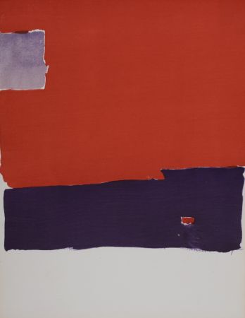 Трафарет De Stael - Composition abstraite, 1959