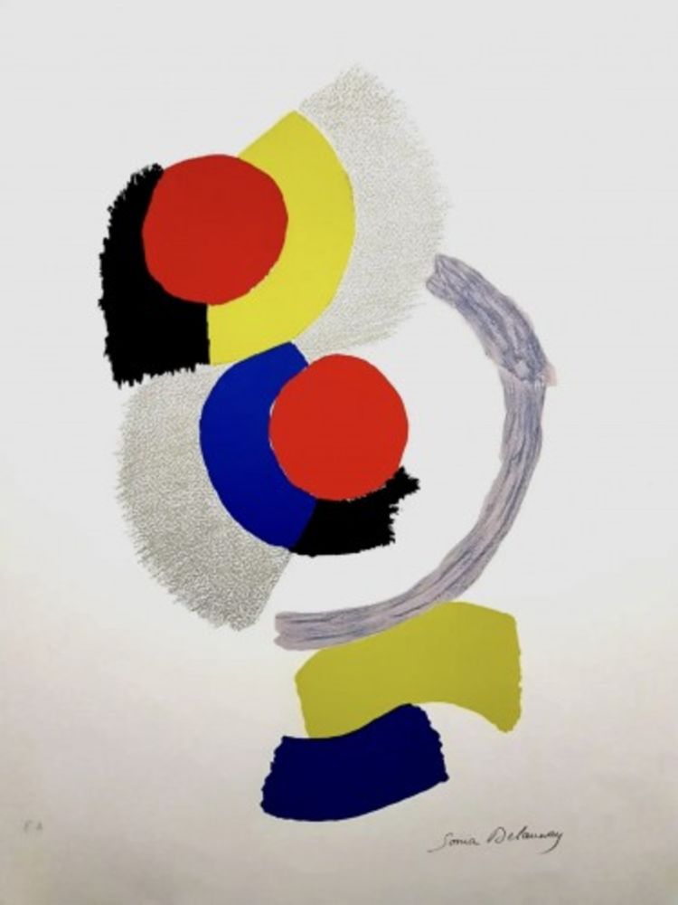 Литография Delaunay - Composition, C