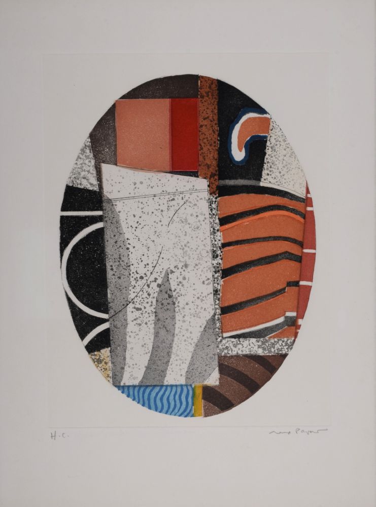 Гравюра Papart - Composition, circa 1980 - Hand-signed