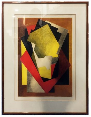Офорт И Аквитанта Villon - Composition Cubiste (1927)