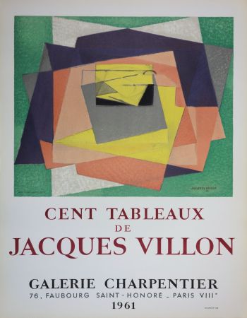 Иллюстрированная Книга Villon - Composition cubiste abstraite