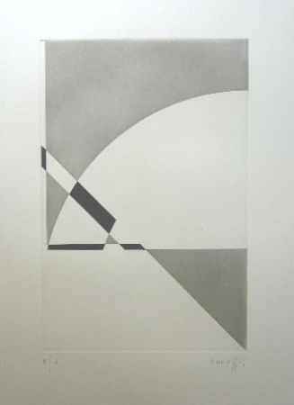 Гравюра Honegger - Composition géométrique 3