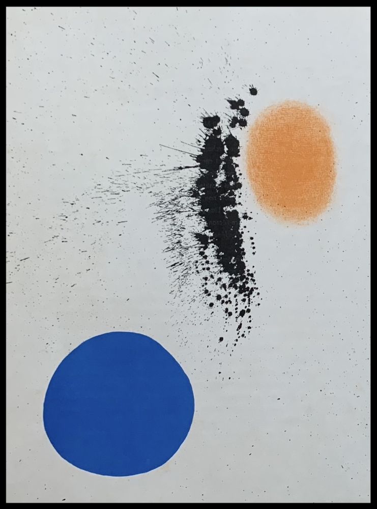 Литография Miró (After) - Composition I 